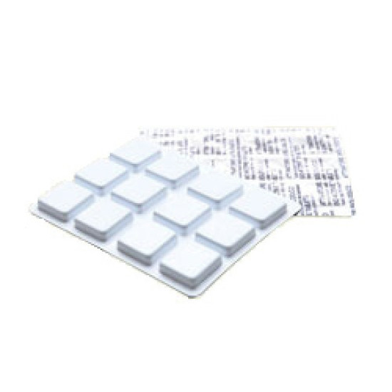 Таблетки для каналізаційних систем в блістерній упаковці 12шт.