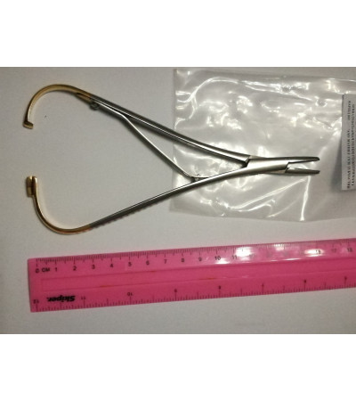 Голкотримач з карбід вольфраму Mathieu 17см зубчастий 06-148-170