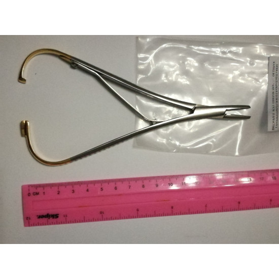 Голкотримач з карбід вольфраму Mathieu 17см зубчастий 06-148-170