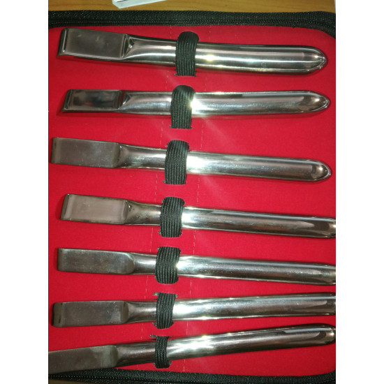 Набір інструментів гінекологічних, розширювачів За Гегару19 одиниць від 1,5 до 19,5 повний