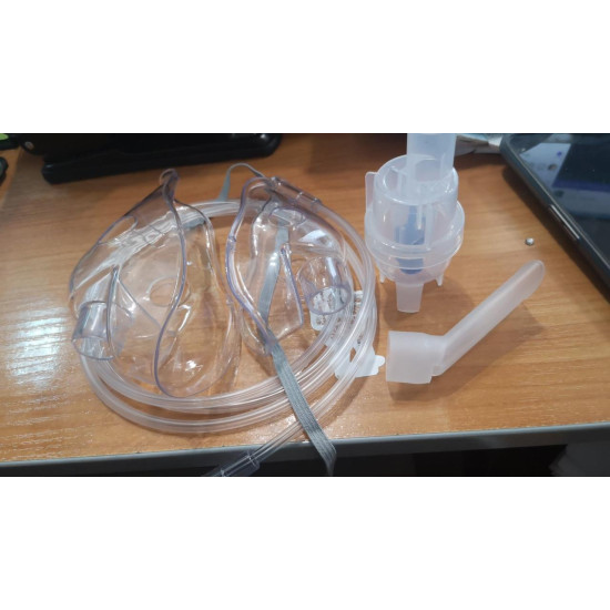 Комплект до Інгалятору Гамма/Gamma доросла маска, рлзпилювач, трубка