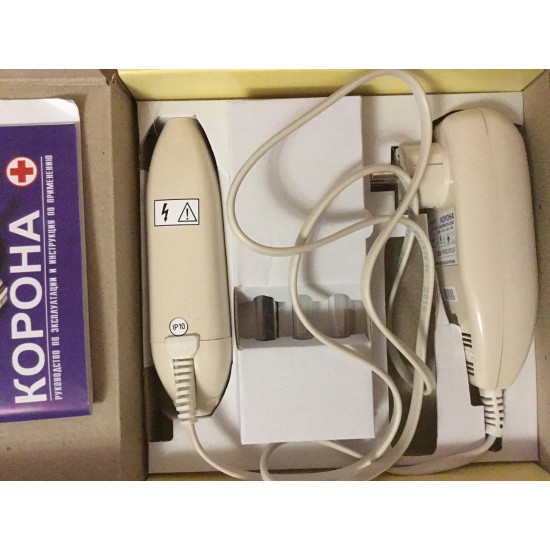 Дарсонваль Корона з трьома насадками