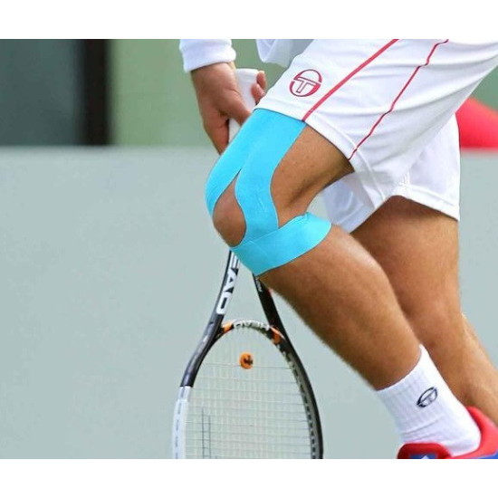 Кинезиотейп 5*5 см Розпродаж!! рожевий..