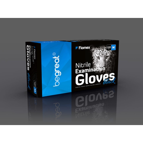 Рукавички нітрилові Begreat РІЗНОКОЛЬОРОВІ (100шт)