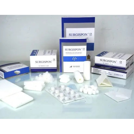 Гемостатичний порошок Суржиспон 1г туба стер