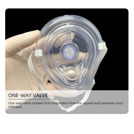 Маска Клапан CPR Маска для серцево-легеневої реанімації (тип CPR)