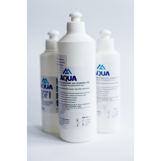 Гель для УЗД 1 л Аквамедикал Туреччина Сертифікований Укрмедсерт, підходить для лазерних процедур