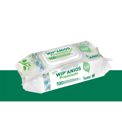 Сурфасейф -Серветки ВіпАніос 50 шт уп Аніослаб Франція безспиртові безворсові серветки