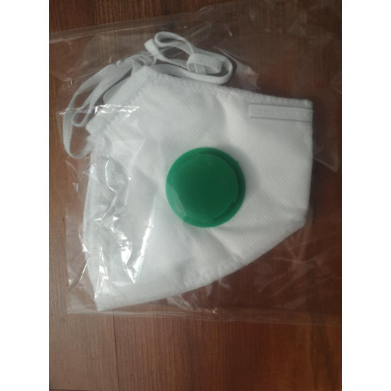 Респіратор маска з клапаном і затиск для носа Славія FFP3, Сертифікований в Україні!