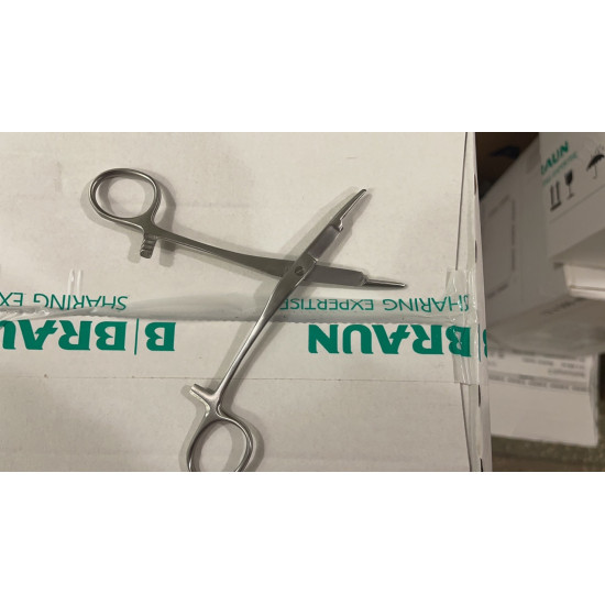 Голкотримач-ножиці Olsen-Hegar 14cm 06-022-140