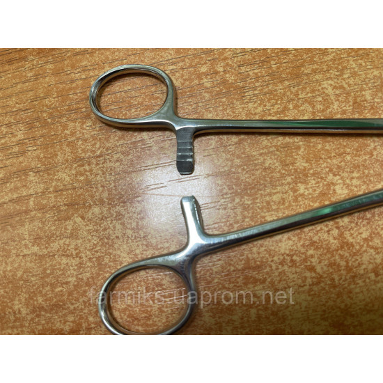 Гінекологія , щіпці по Pozzi (кульові) гострі 25 см