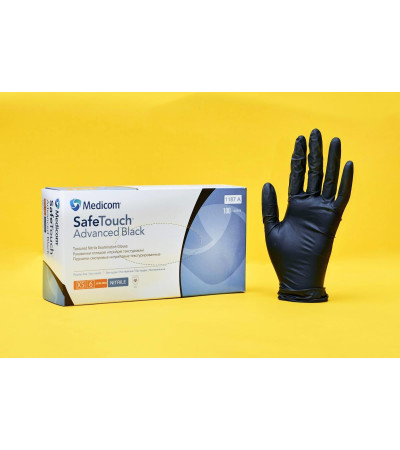 Рукавички чорні , Fiomex -L, XL, M