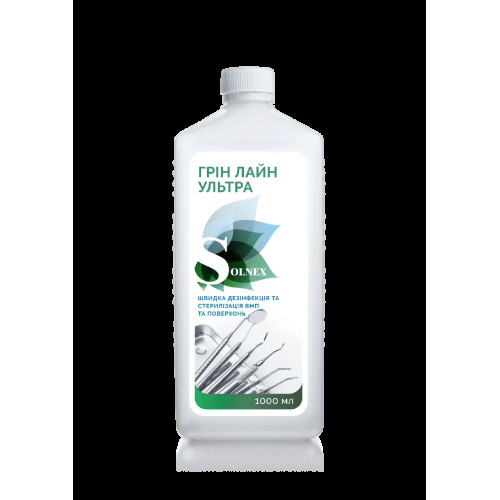 Універсальний дезінфікуючий спиртовий засіб Green line ultra 1л