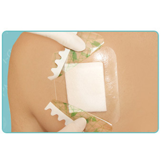 Лейкопластир прозорий, з Пед подушкою. 5*7,5 см ЛеоПед