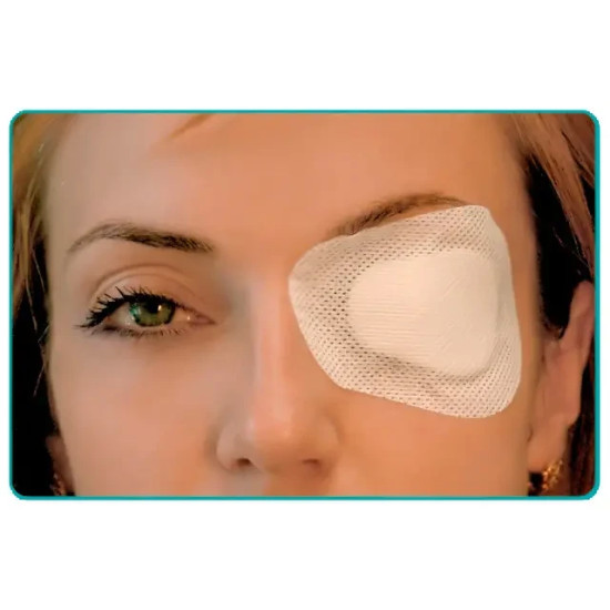 Пластир для оку, стерильний. беж. Калина 25/уп Україна Сертиф.