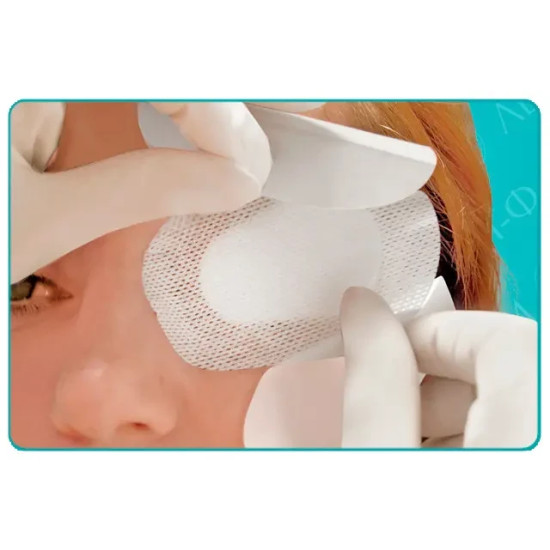 Пластир для оку, беж. Калина 25/пач для дорослого 5,7*8,2 Україна Сертиф.