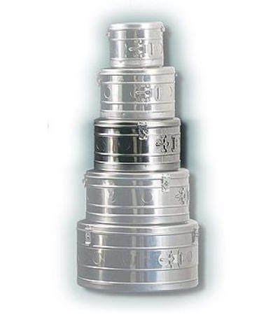 Коробка стерилізаційна кругла КСК-9 (Обсяг 9 дм3, Діаметр 280мм)